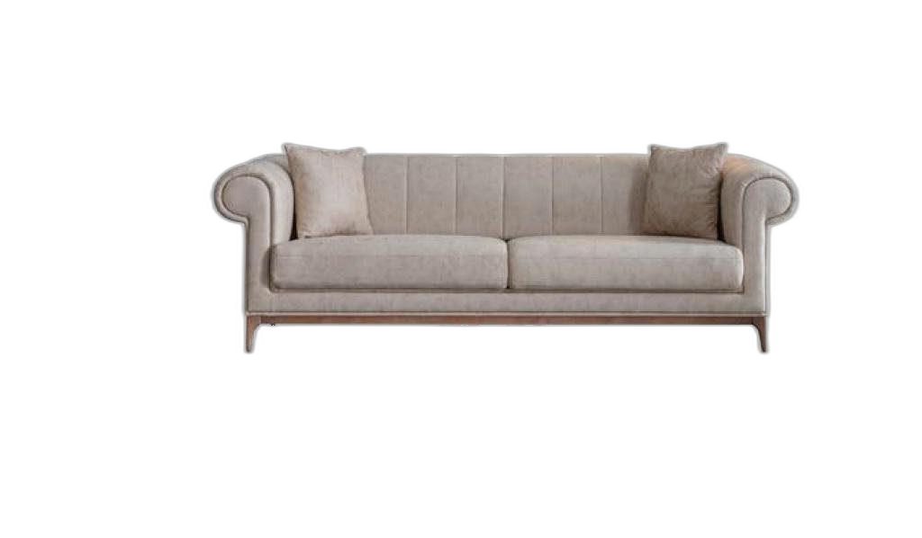 Xlmoebel 3-Sitzer Komfortables Sofa im italienischen Stil mit hochwertiger Polsterung, Hergestellt in Europa