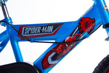 T&Y Trade Kinderfahrrad 16 Zoll Kinder Fahrrad Rad Bike Disney Spiderman Marvel Huffy 71169w, 1 Gang, Stützräder