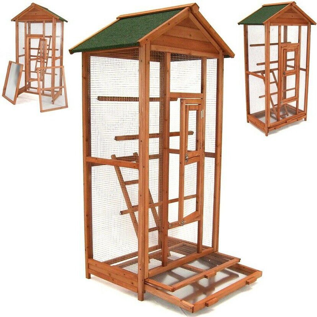 Vogelhaus Vogelvoliere Voliere Vogelkäfig 160 Käfig Vogelhaus Vogel 56610