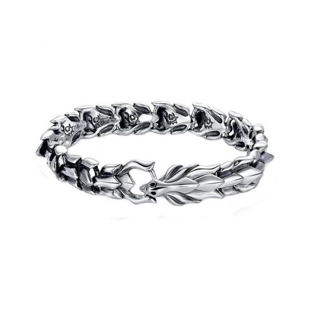 THE FASHION HOUSE Edelstahlarmband Edelstahl Drache günstig online kaufen
