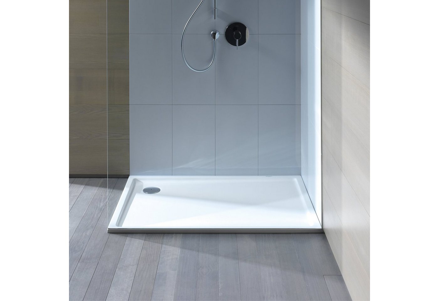 Thumbnail - Duravit Duschwanne Starck Slimline 1000 x 900 mm Weiß Ablaufdurchmesser 90mm, rechteckig