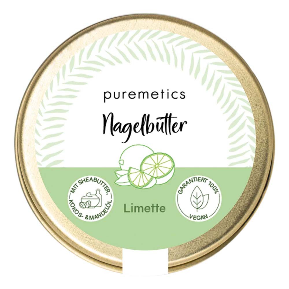 puremetics Haarseife Nagelbutter - Limette 10g