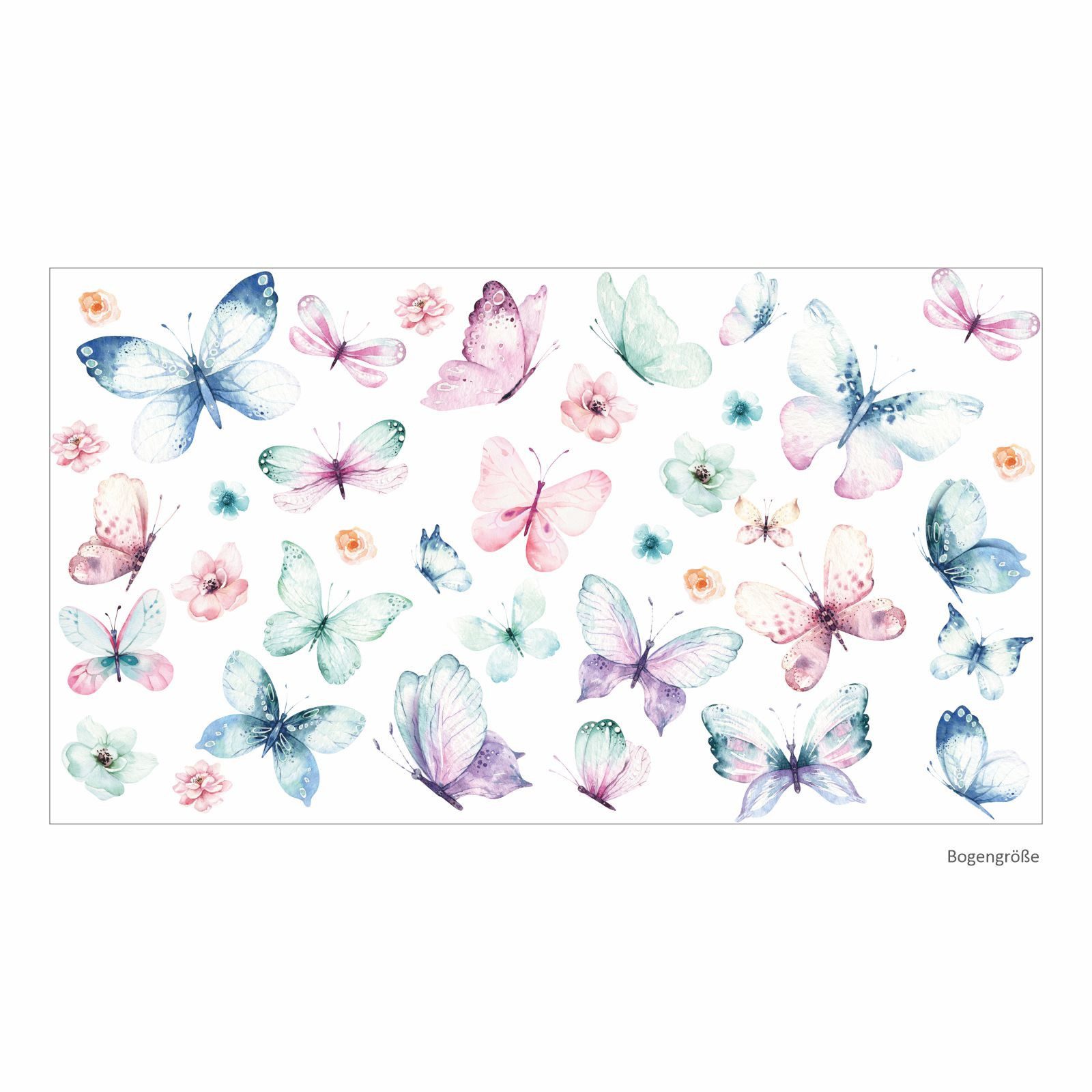 nikima Wandtattoo 214 Wandtattoo Schmetterlinge - günstig online kaufen