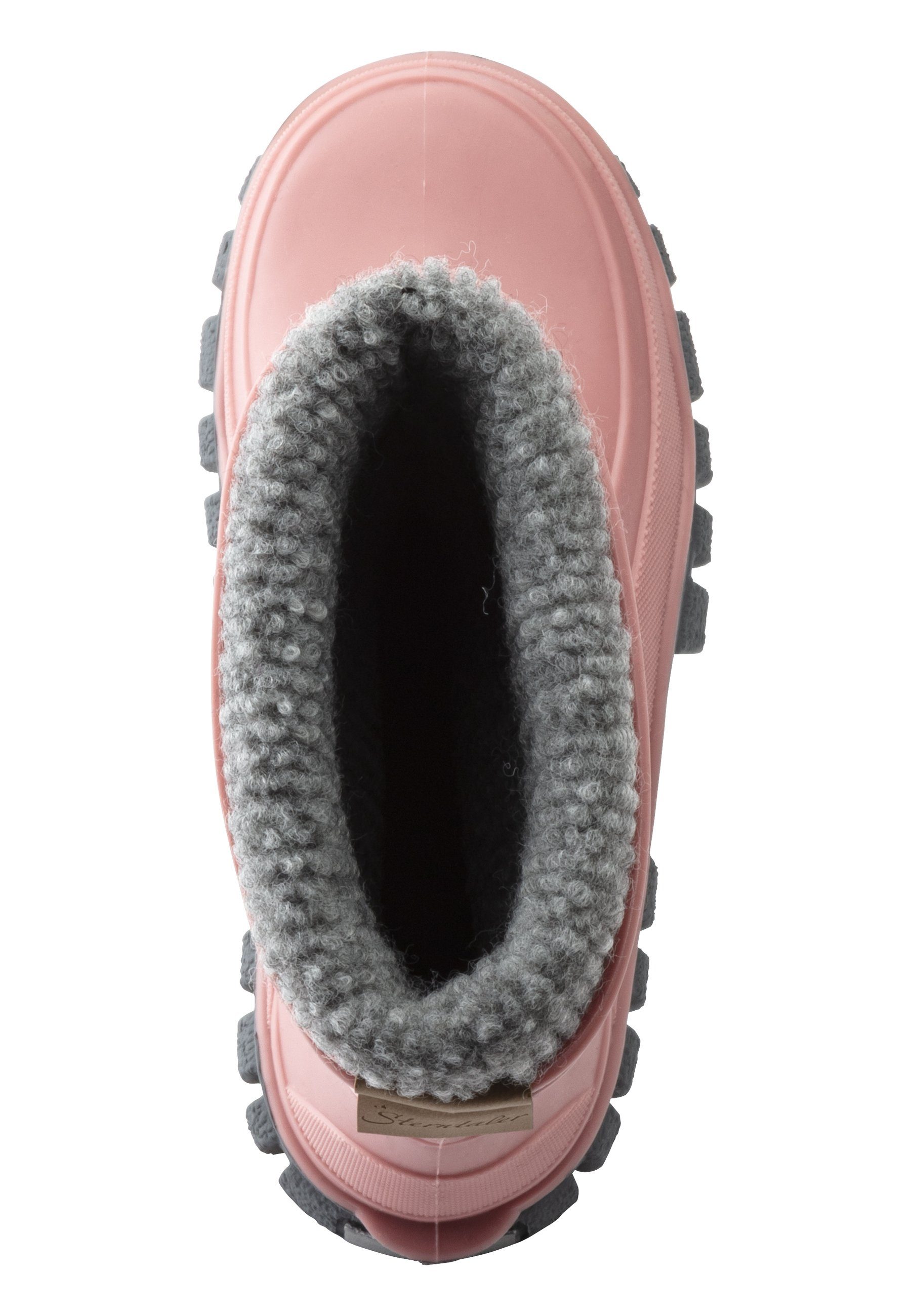 Sterntaler® Gummistiefel mit Innenschuh uni Gummistiefel (1-tlg)