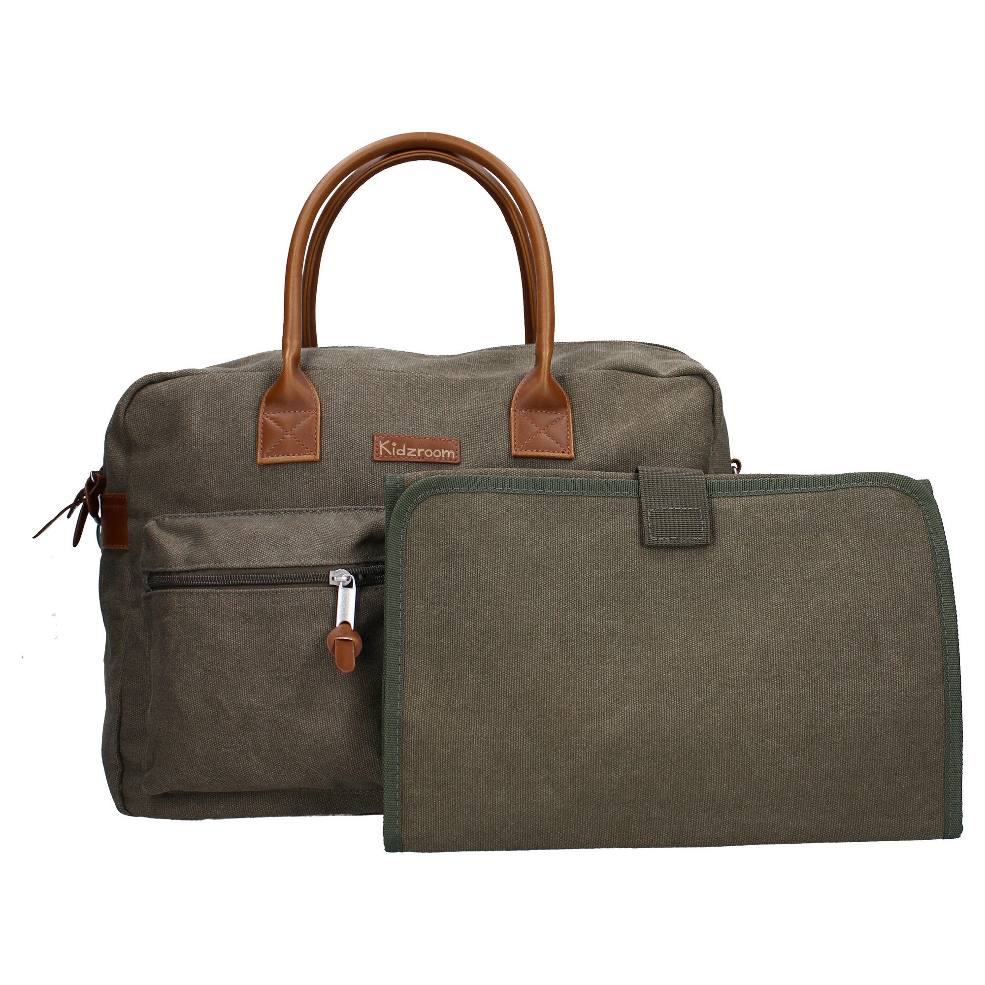 Vadobag Wickeltasche, mit passender Wickelunterlage und viel Stauraum