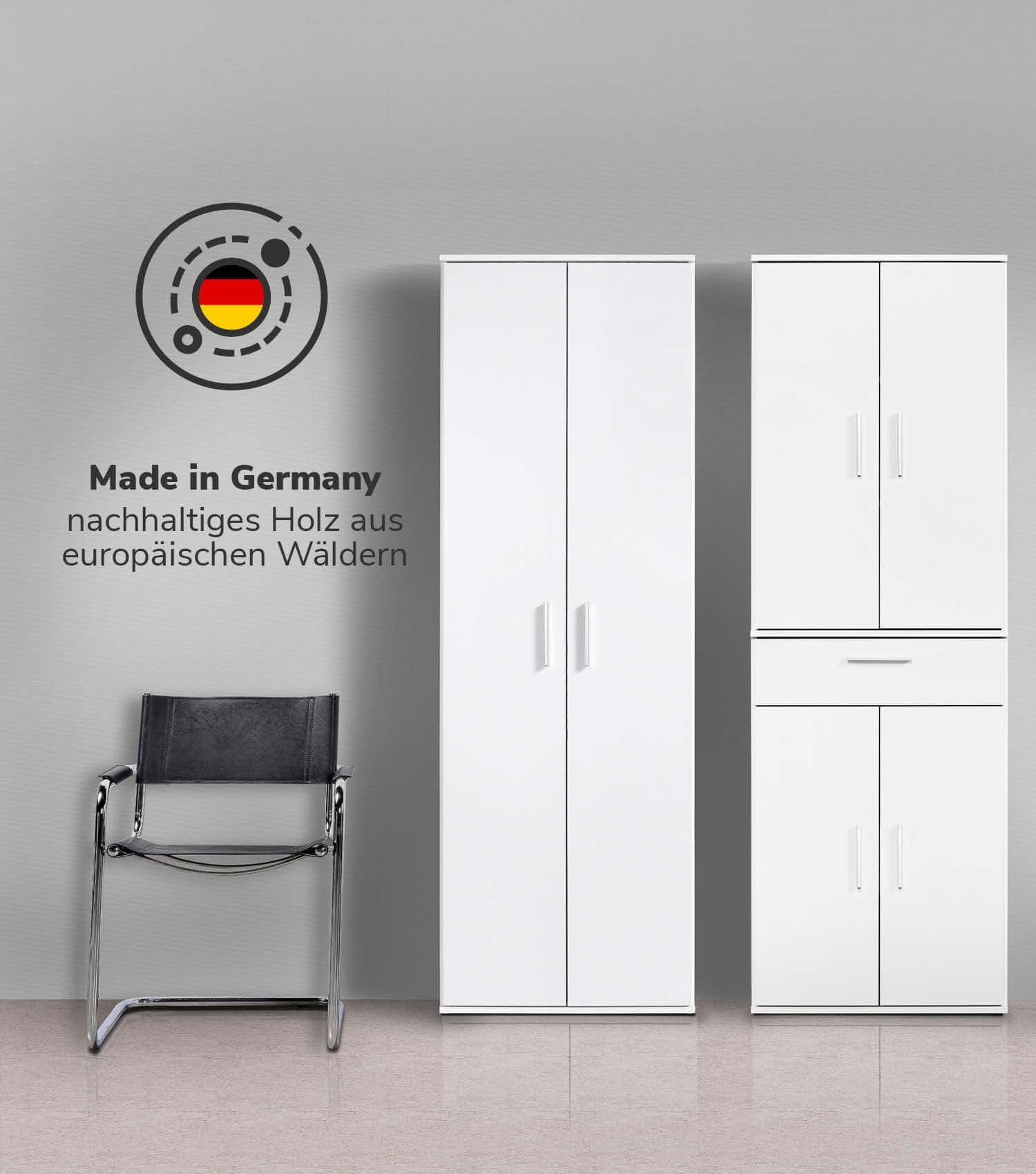 mokebo Schrank-Set Die Allzweckwaffe, (2er-Set), Stauraum-Set aus Besenschr günstig online kaufen