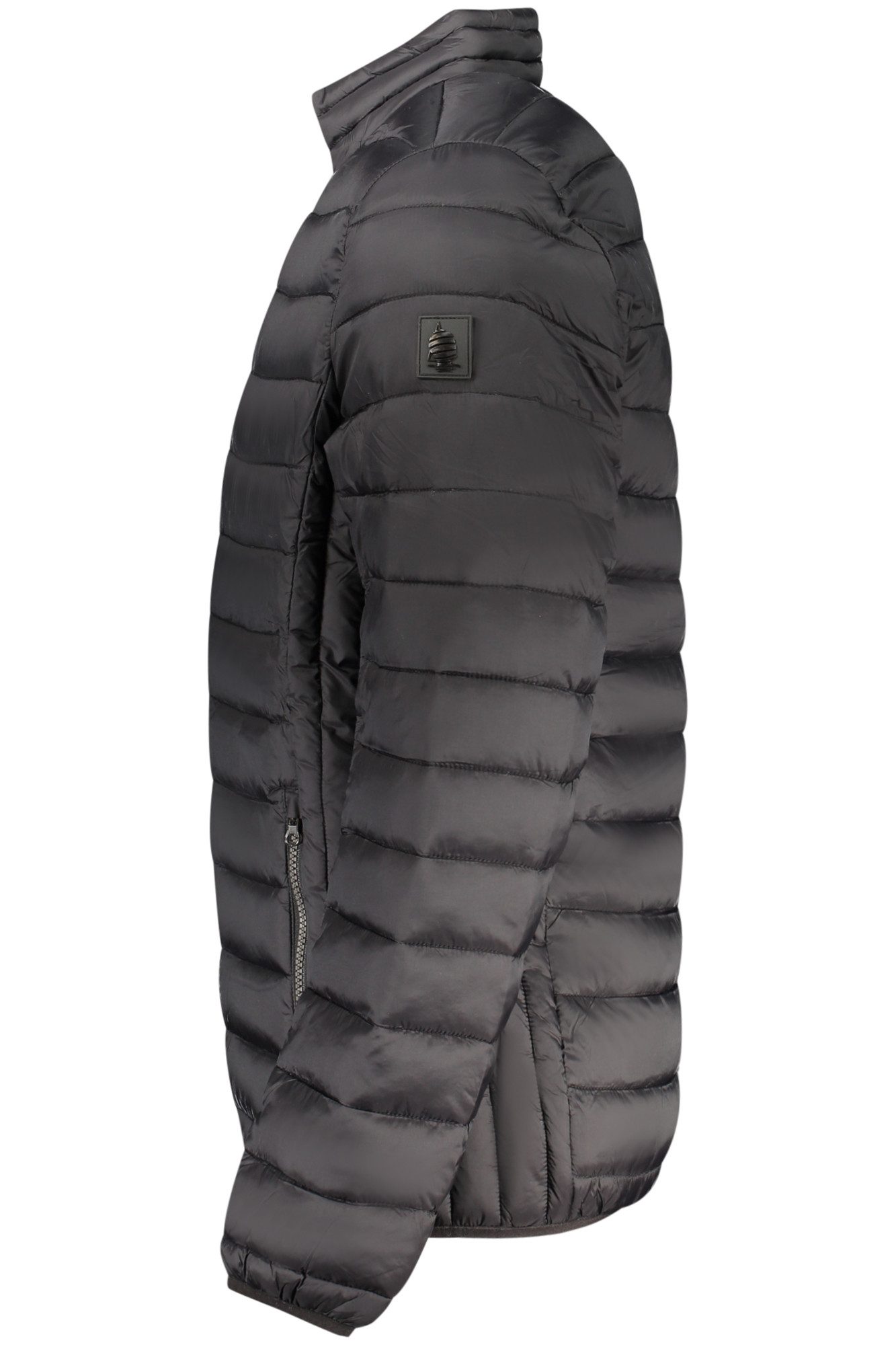 Marina Yachting Outdoorjacke Elegante schwarze Herrenjacke mit Reißverschluss und Taschen