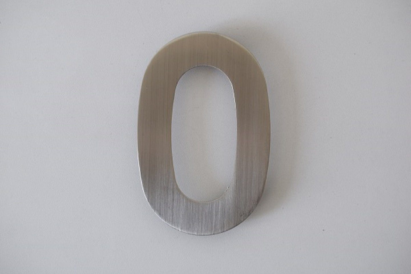 bella casa Hausnummer Bella Casa Edelstahl Hausnummer "0"