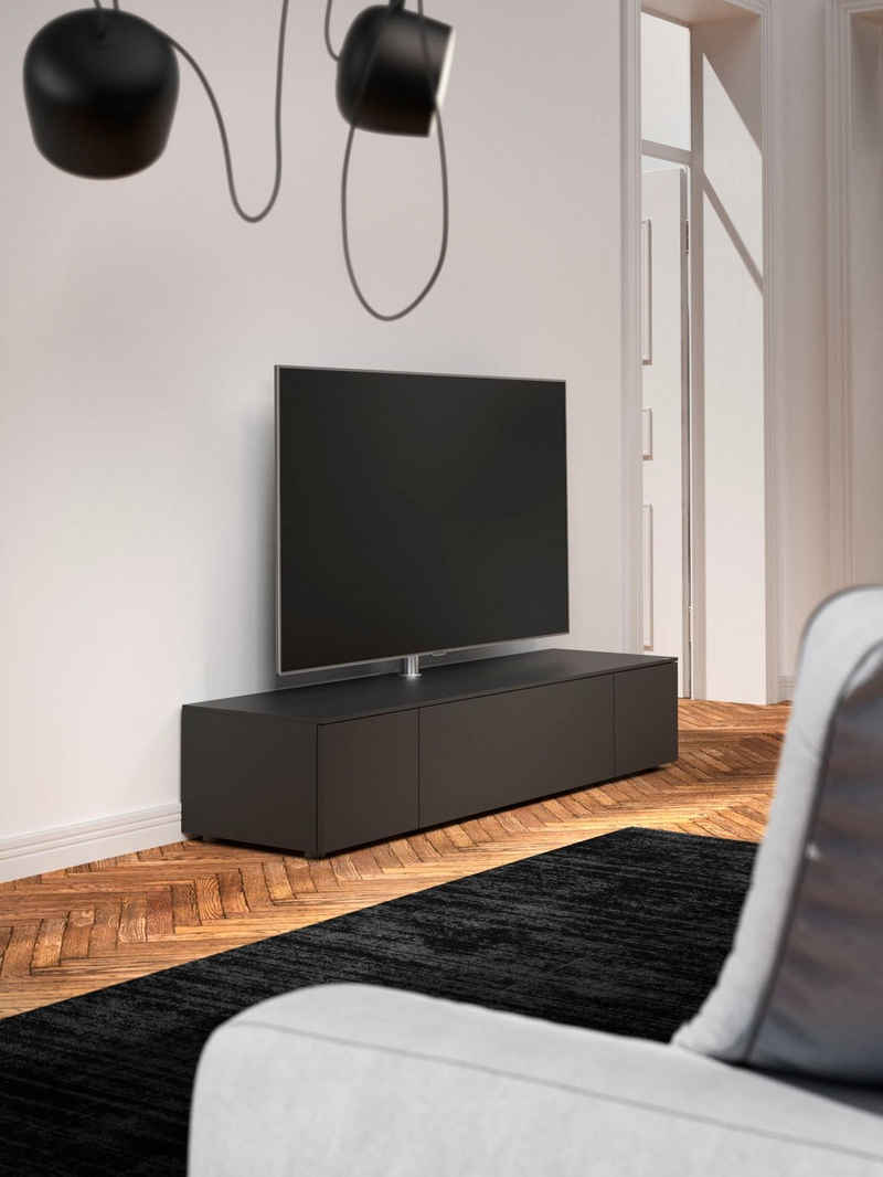 SPECTRAL Lowboard »Next«, mit Holzklappe, wahlweise mit TV-Halterung und LED-Beleuchtung, in verschiedenen Breiten und Farben