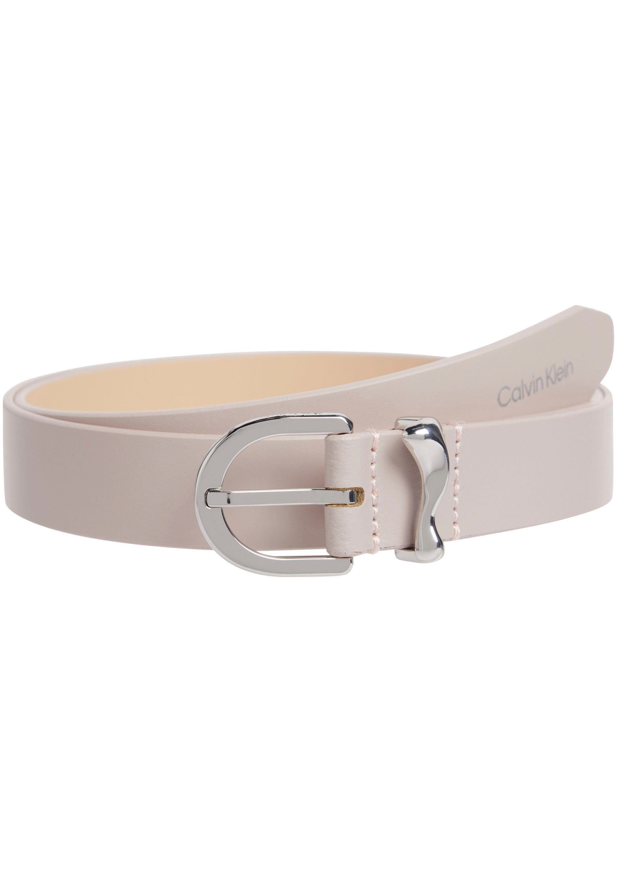 Calvin Klein Ledergürtel ROUND ORGANIC LOOP BELT 2.5