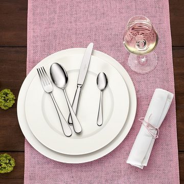 Villeroy & Boch Besteck-Set Oscar Tafelbesteck 24tlg. 44x28x5cm (24-tlg), 6 Personen, Edelstahl