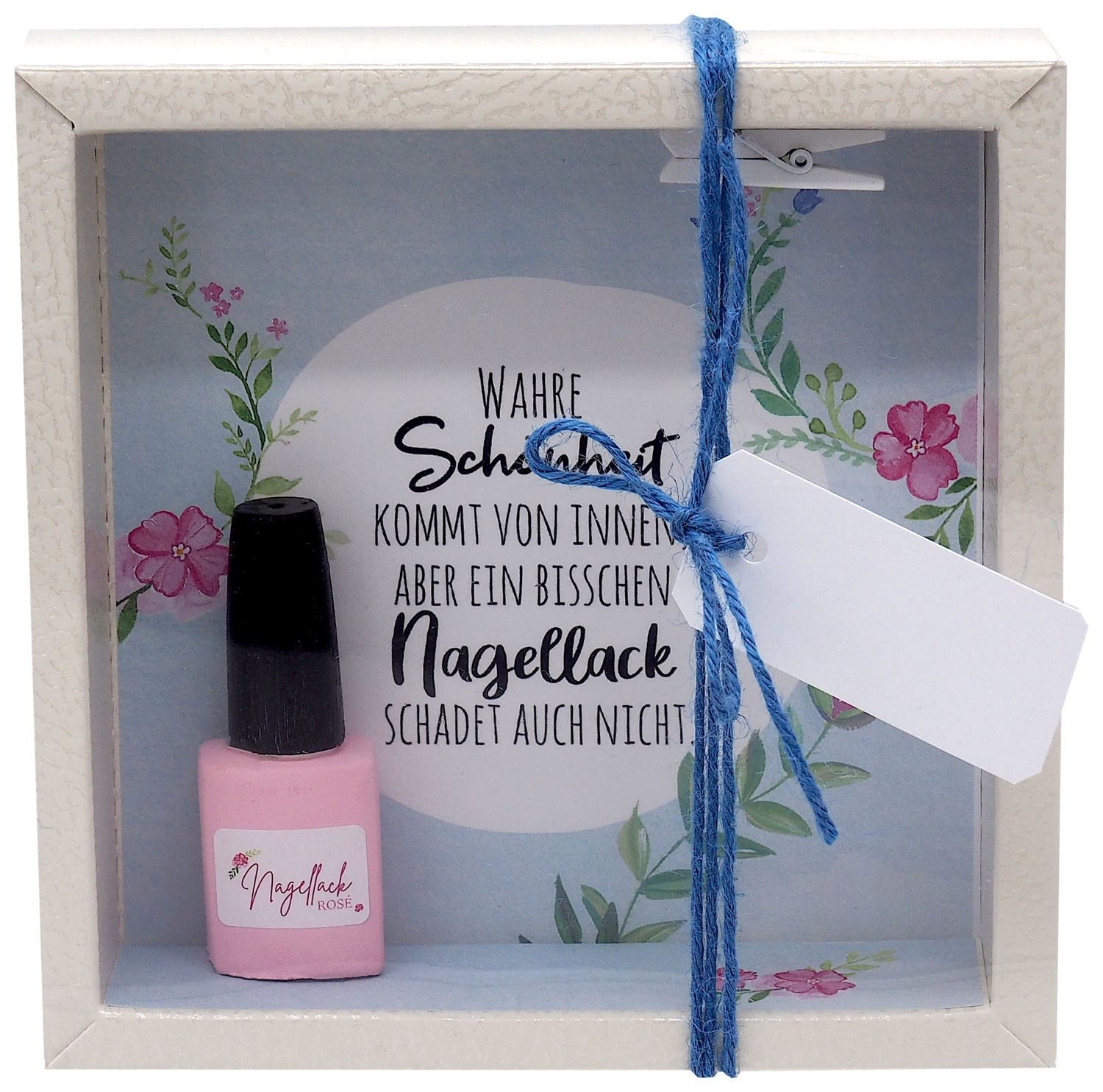 ZauberDeko Geschenkbox Geldgeschenk Verpackung Nagelstudio Nagellack Maniküre Geburtstag