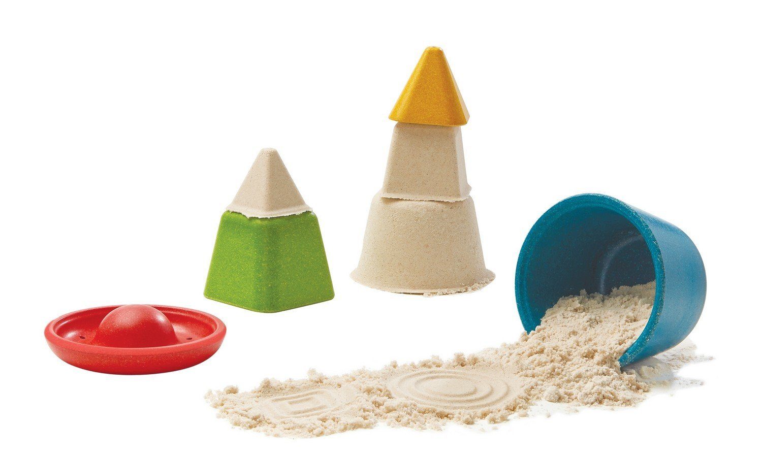 Plantoys Sandform-Set Formenset für Sandburgen, (Komplettset)