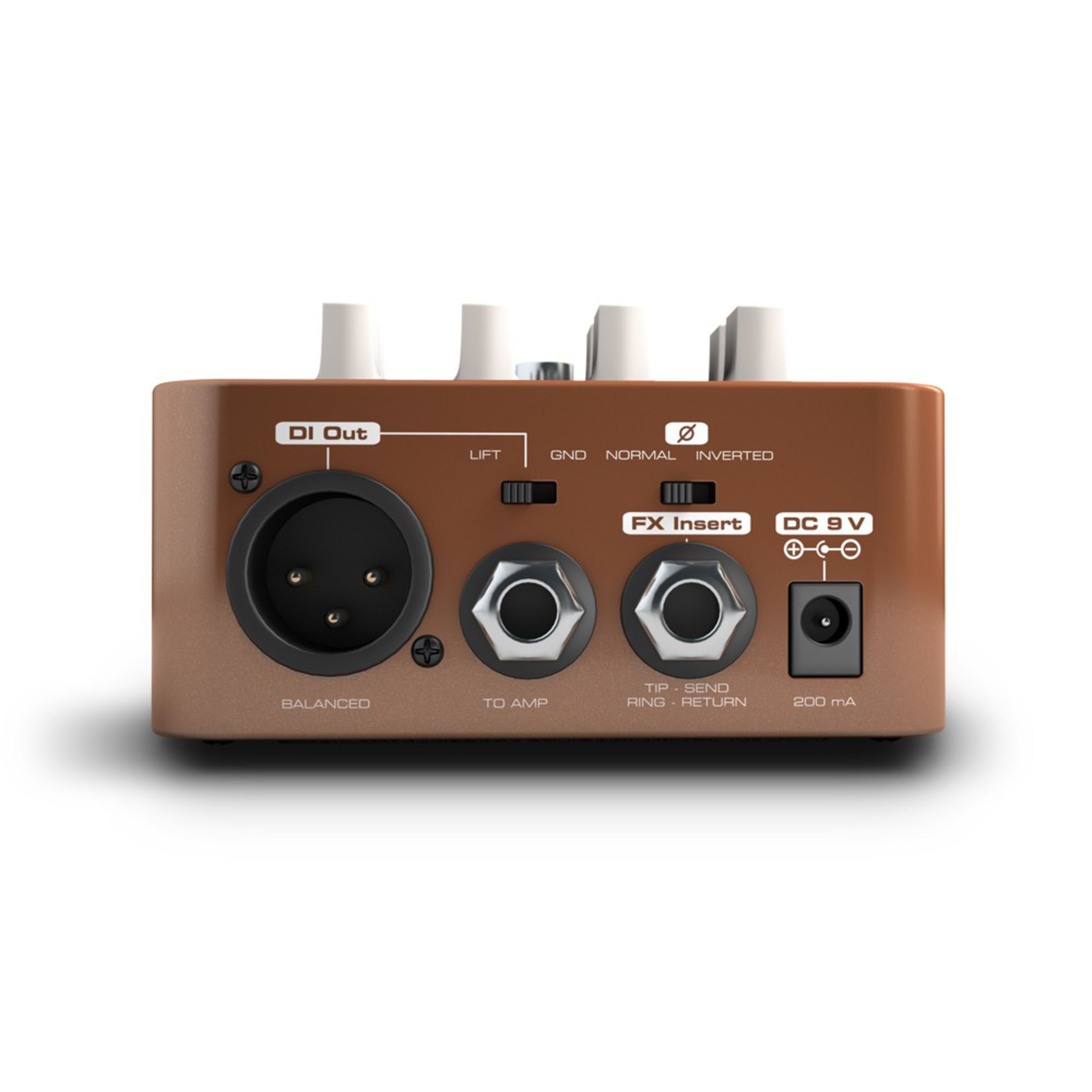 Palmer Musikinstrumentenpedal, (Akustikgitarren Verstärker, Effekte für Akustikgitarren Verstärker), Pocket Amp Acoustic - Effektgerät für Akustikgitarren