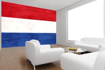 WandbilderXXL Fototapete Niederlande, glatt, Länderflaggen, Vliestapete, hochwertiger Digitaldruck, in verschiedenen Größen