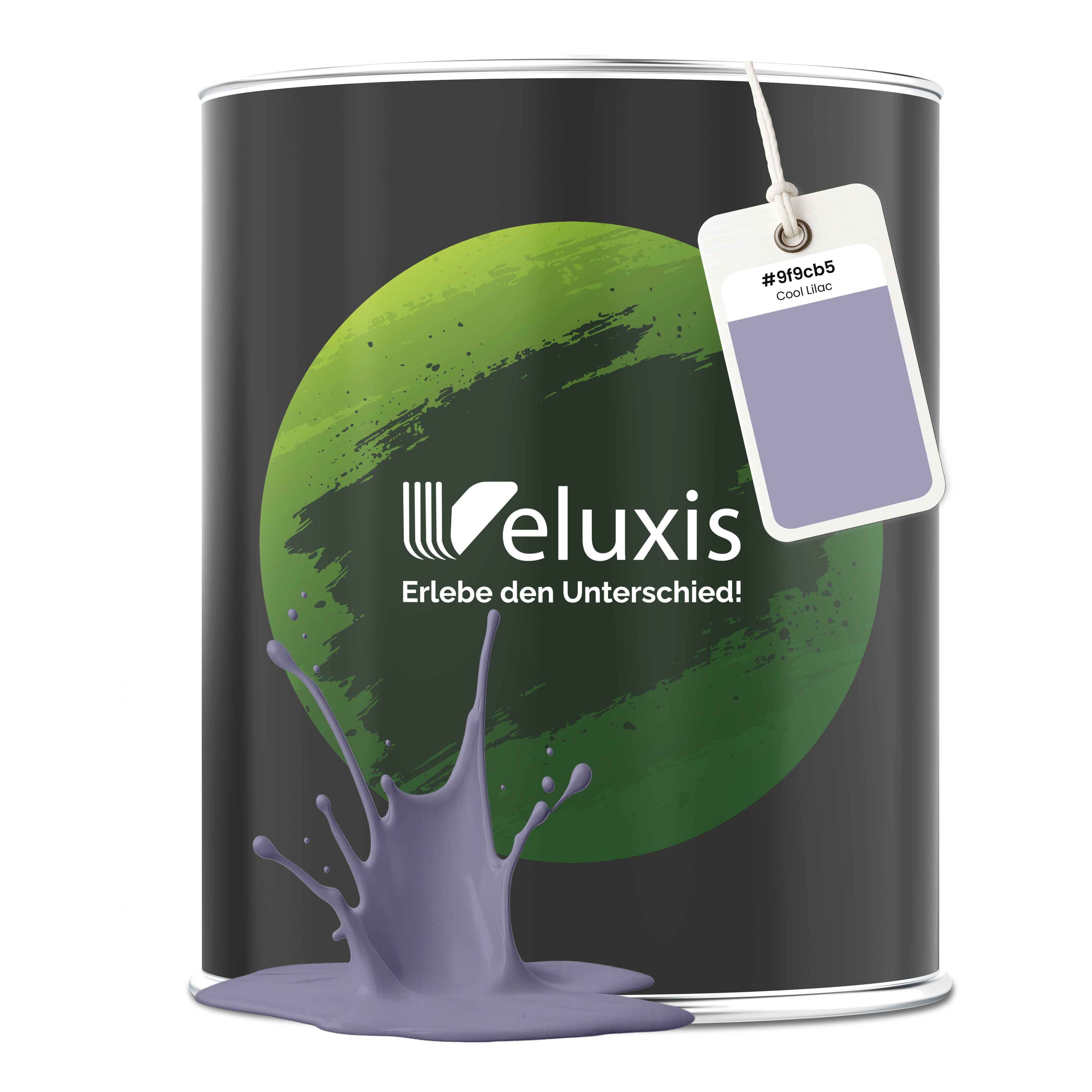 Veluxis Wandfarbe Veluxis® Edle Wandfarbe, für den Innenraum - Deckkraft-Klasse 1, Streifenfrei & tropfarm