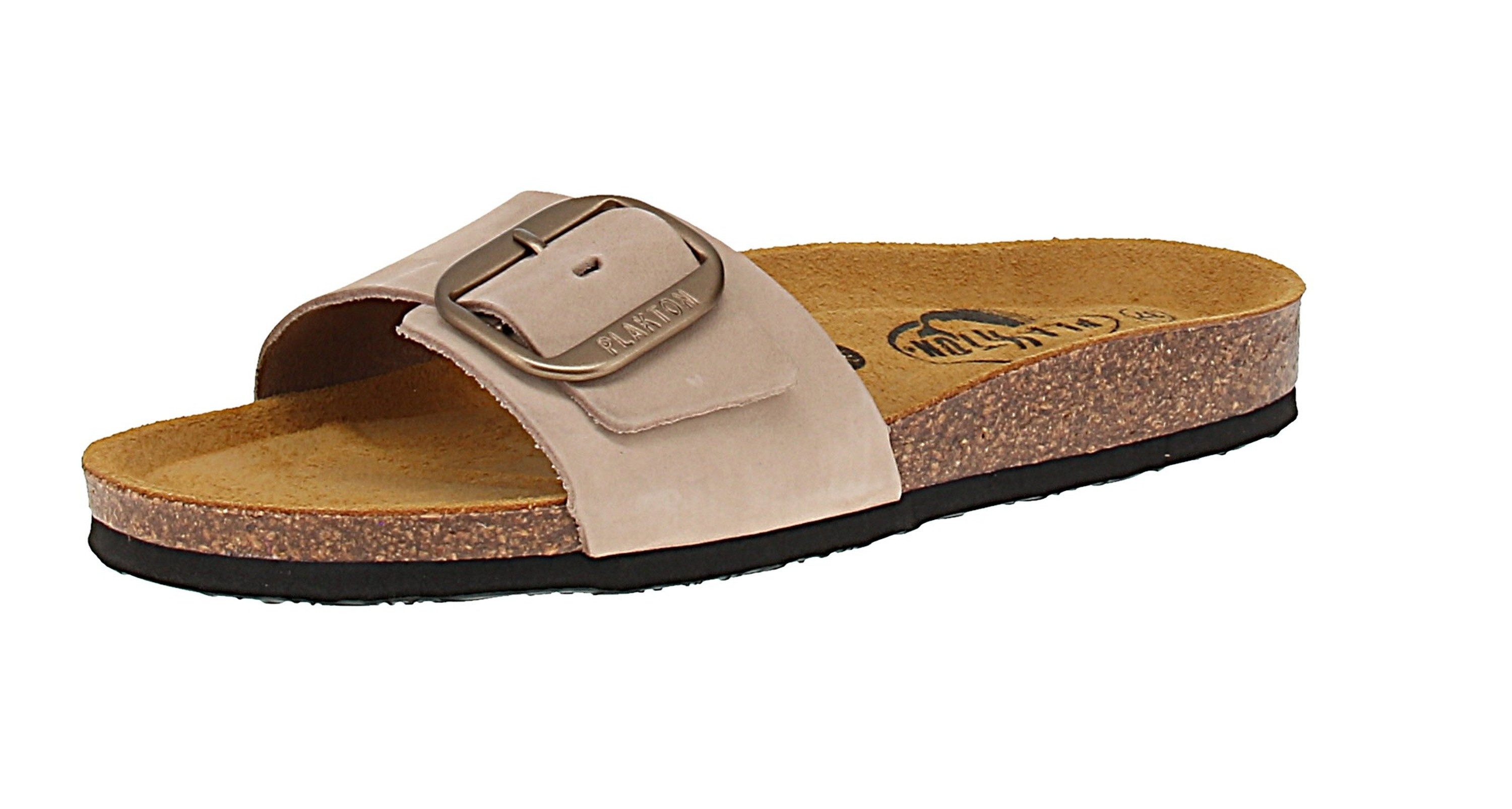 Plakton plakton 181018 Bis 3 Nobuck - Damen Pantolette - Hielo Sandale