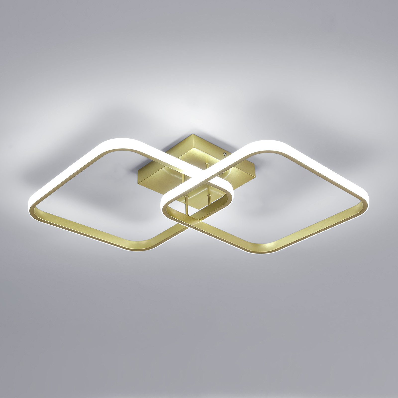 Goeco Deckenleuchte moderne LED-Deckenleuchte, 42 W 4725 lm, 6500K, LED-Lic günstig online kaufen