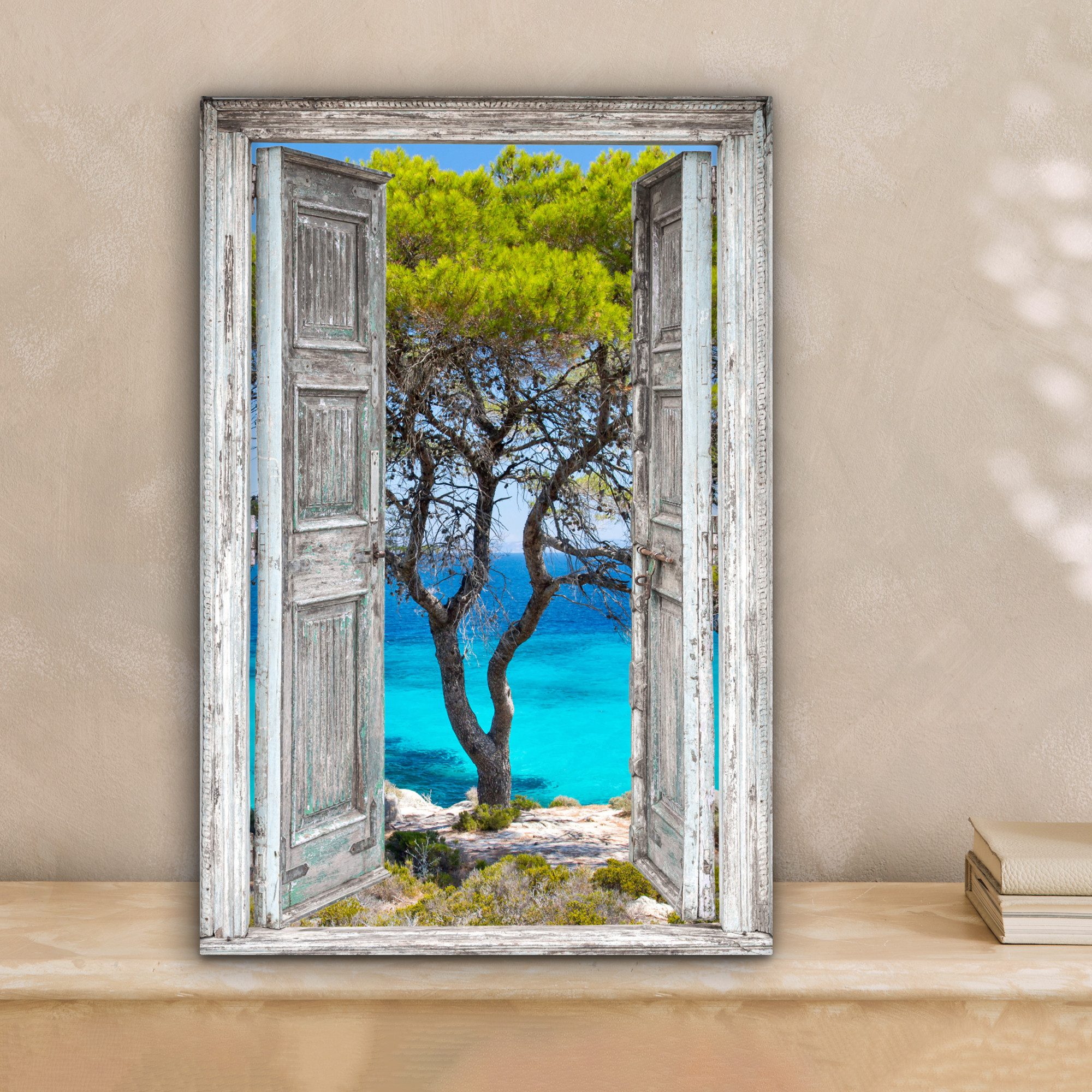 OneMillionCanvasses® Leinwandbild Baum - Tropisch - günstig online kaufen