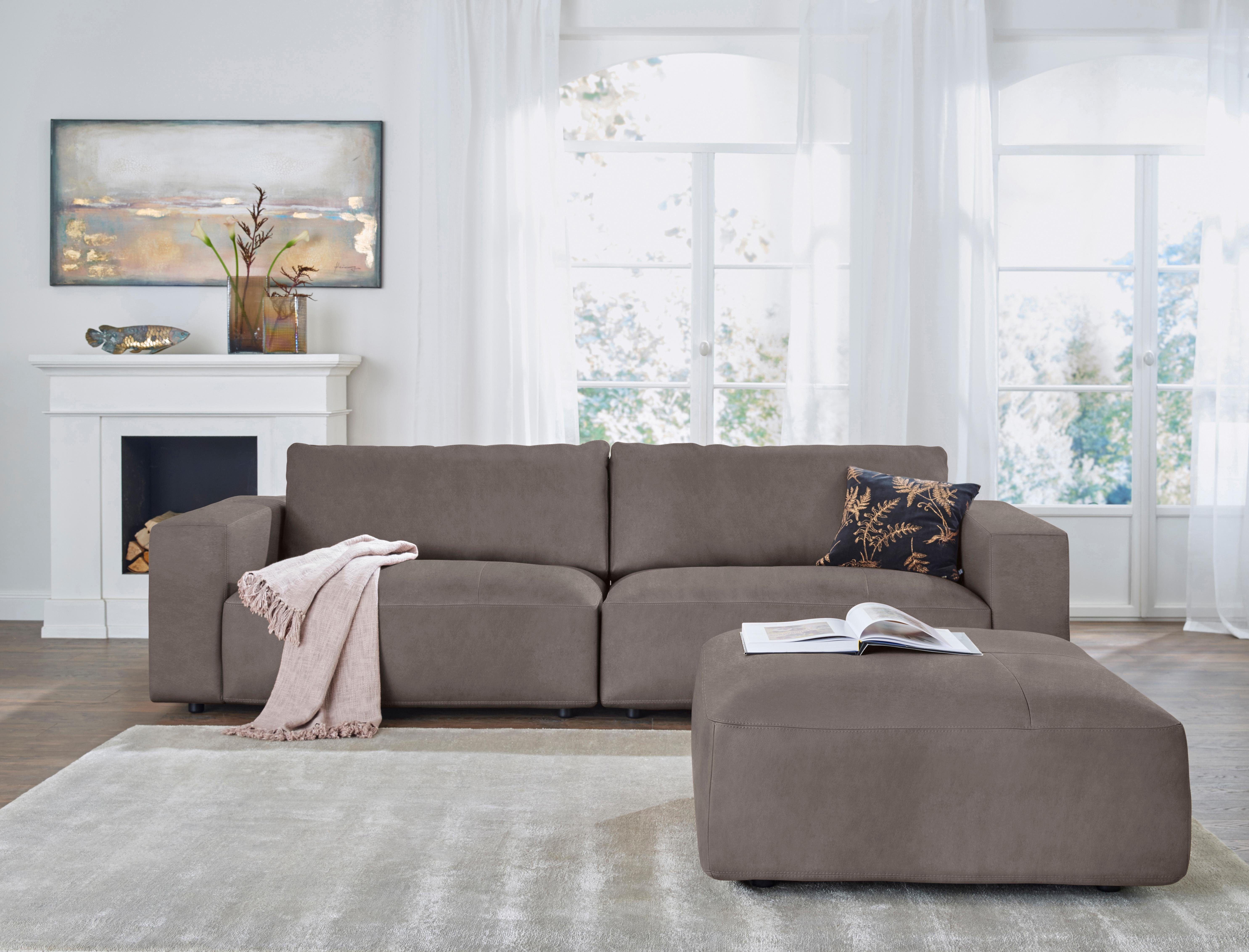 Musterring Big-Sofa LUCIA Mega Sofa, zeitlos, bequem, Breite 292cm, in vielen Qualitäten und 4 unterschiedlichen Nähten, 3-Sitzer