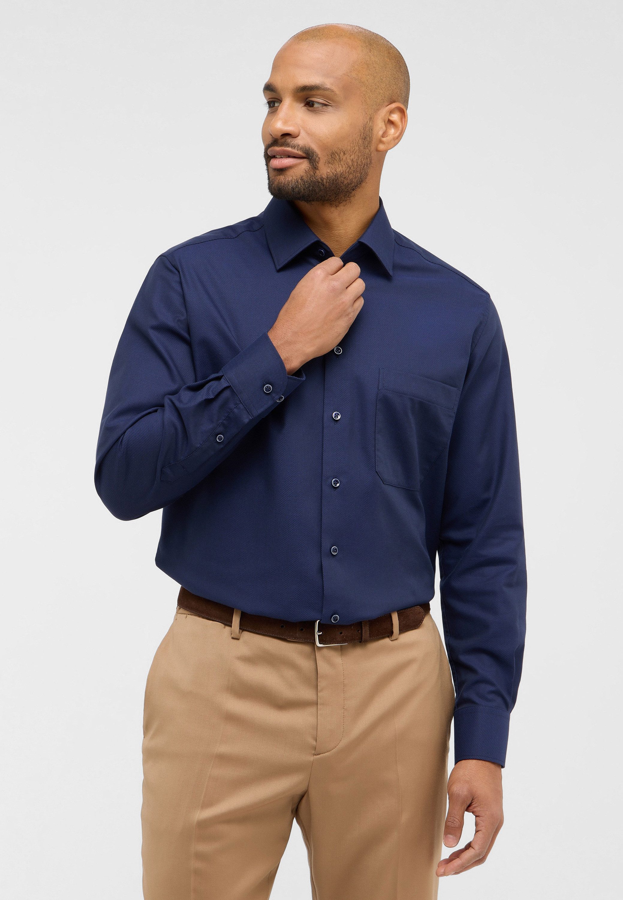 Eterna Langarmhemd COMFORT FIT NON IRON günstig online kaufen