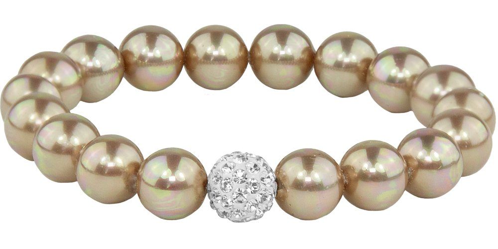 LUISIA® Armband »"Perlen Armband Zoe mit Kristallen von Swarovski®"« (inkl.  Schmuckbox) online kaufen | OTTO