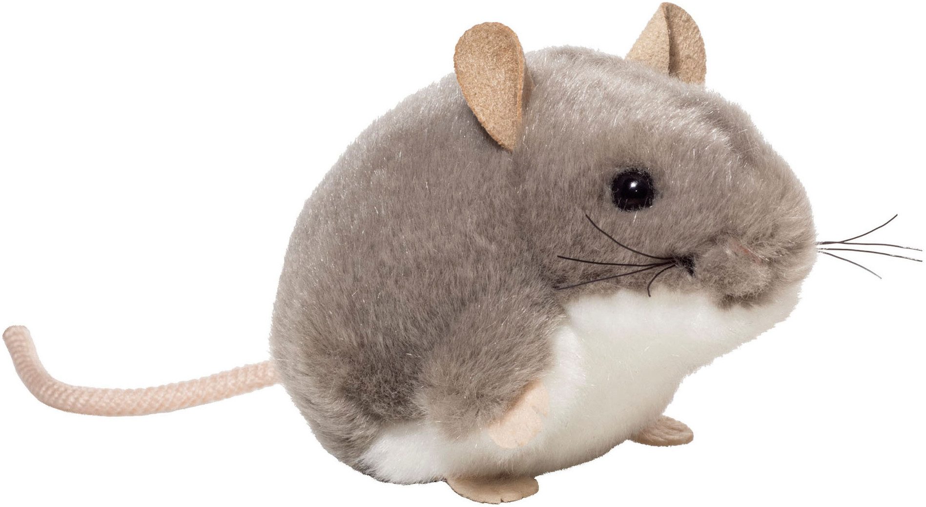 Teddy Hermann® Kuscheltier Maus grau, 9 cm