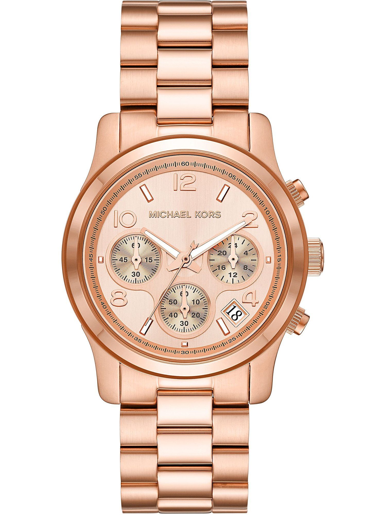 MICHAEL KORS Chronograph Michael Kors Damen-Uhren Analog Quarz