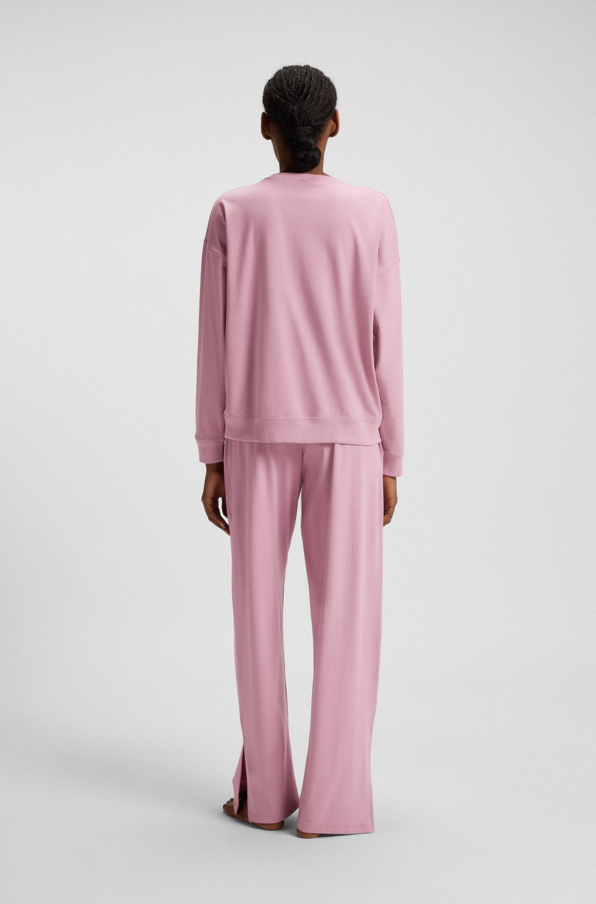 HUGO Pyjama (Set, 2 tlg) Rundhalsausschnitt, günstig online kaufen