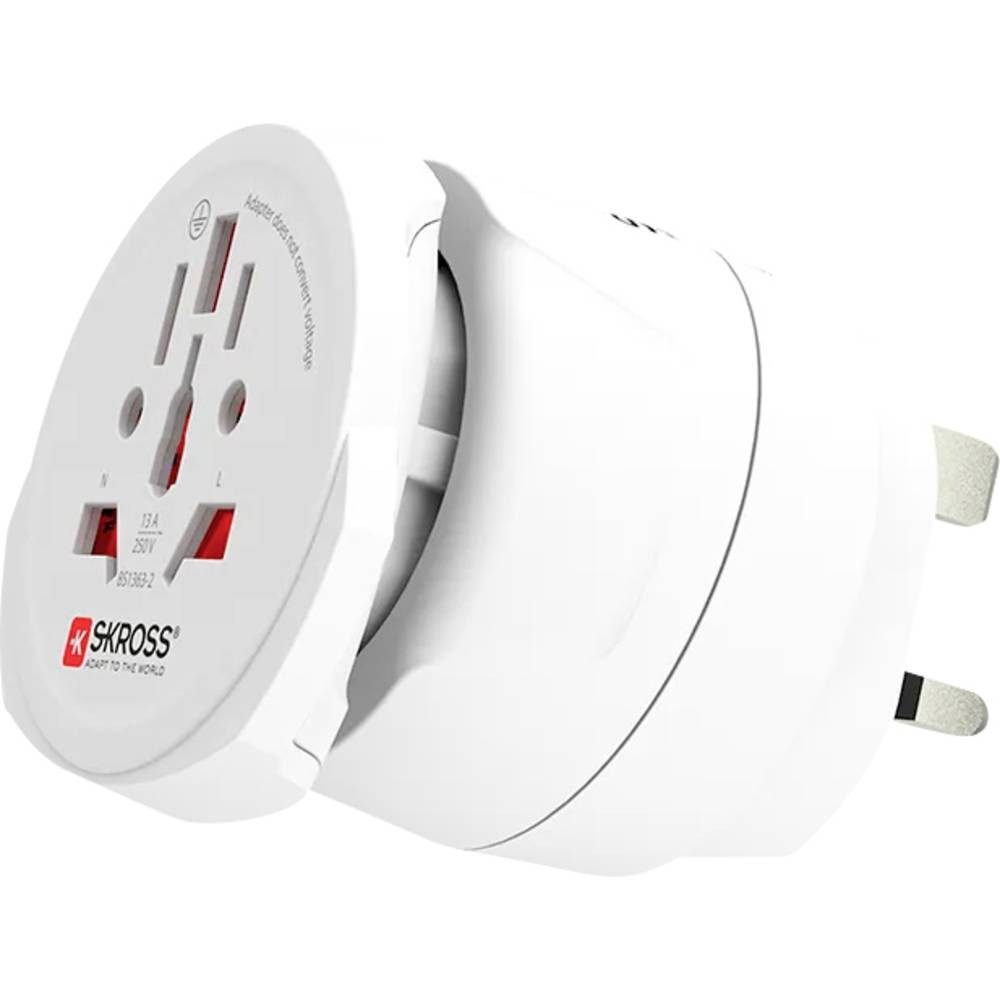 1500231-E Reiseadapter World & EU to UK Reiseadapter