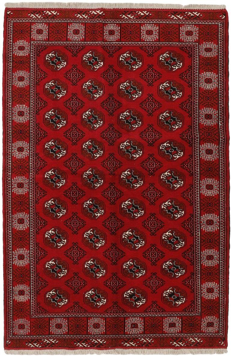 Orientteppich Turkaman 153x236 Handgeknüpfter Orientteppich / Perserteppich, Nain Trading, rechteckig, Höhe: 6 mm