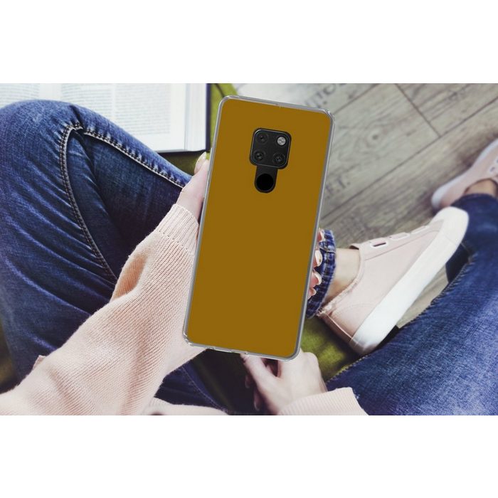 MuchoWow Handyhülle Gold - Luxus - Interieur Phone Case Handyhülle Huawei Mate 20 Silikon Schutzhülle OR12127
