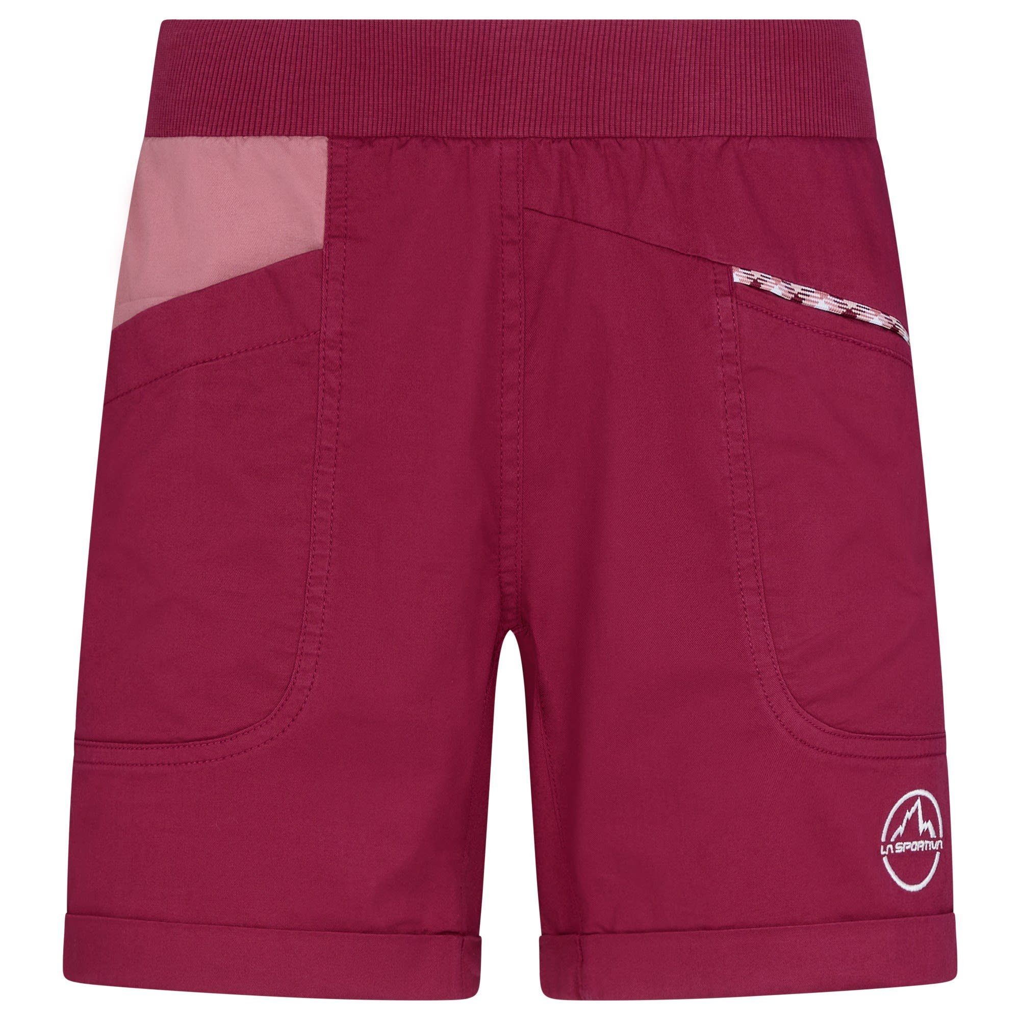 La Sportiva Strandshorts La Sportiva W Ramp Short Damen Shorts Red Plum - Blush