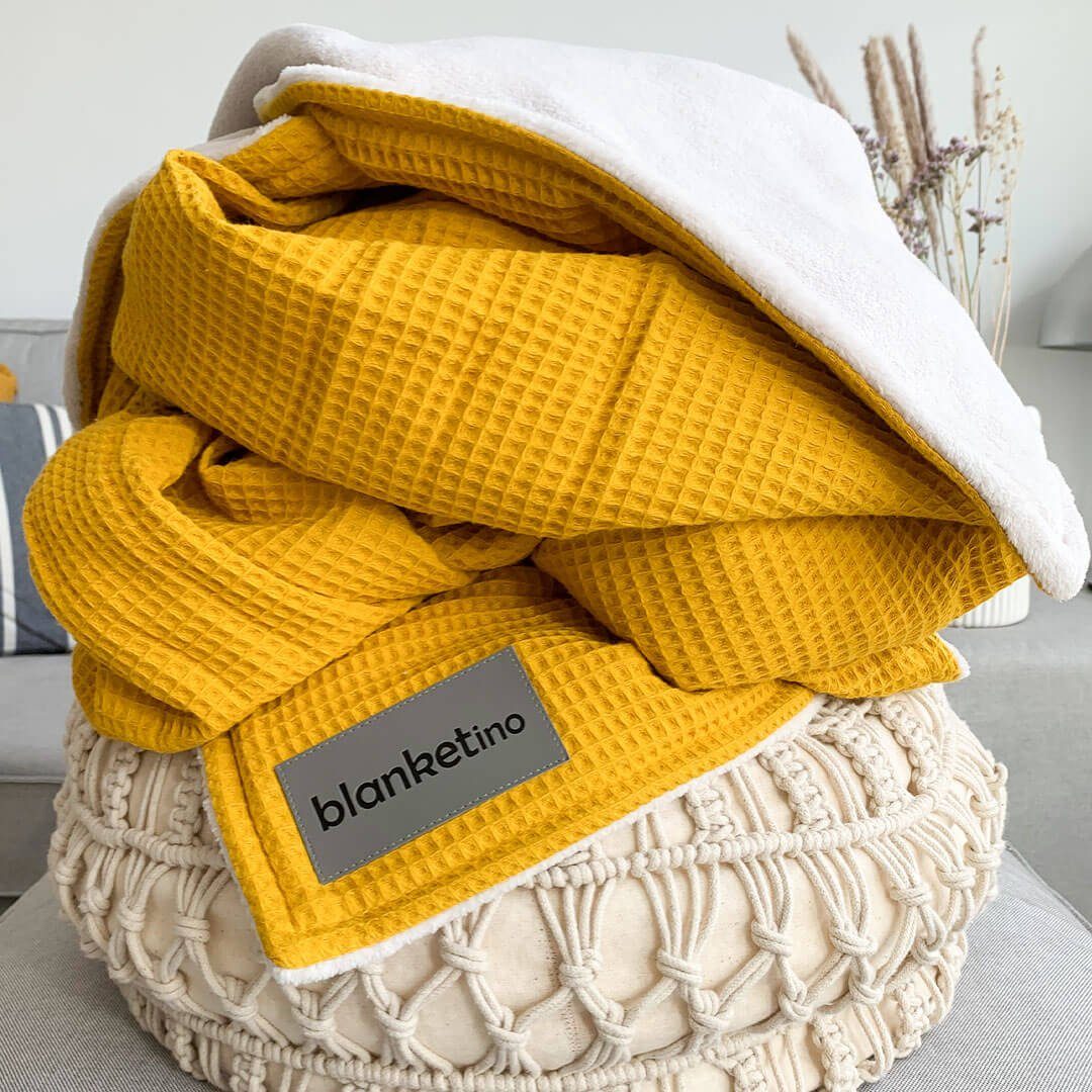 Wohndecke flauschige Kuscheldecke, wärmende Couchdecke, blanketino, günstig online kaufen