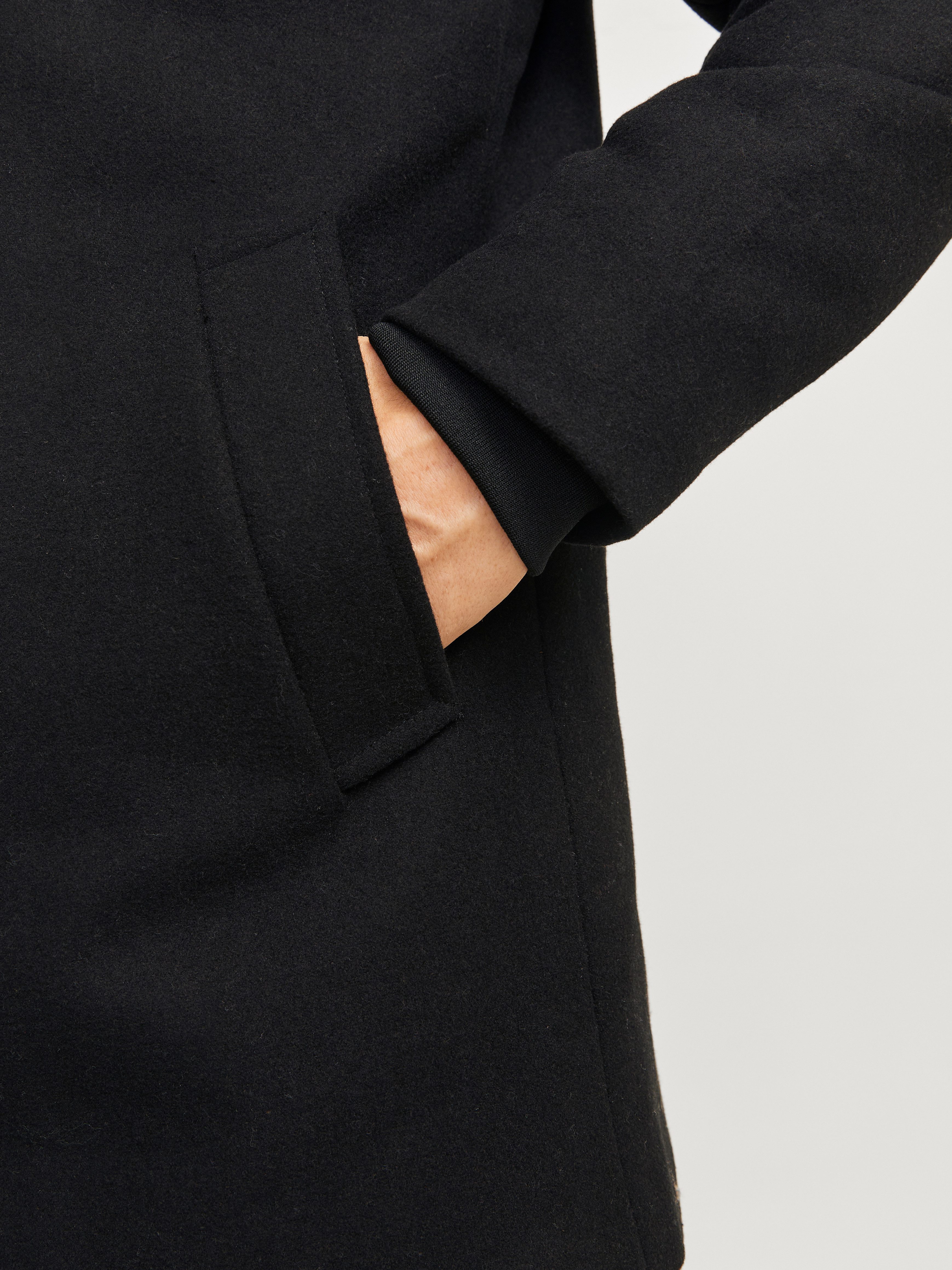 Jack & Jones Wolljacke JJEHARRISON WOOL JACKET SN Materialmix, regular fit