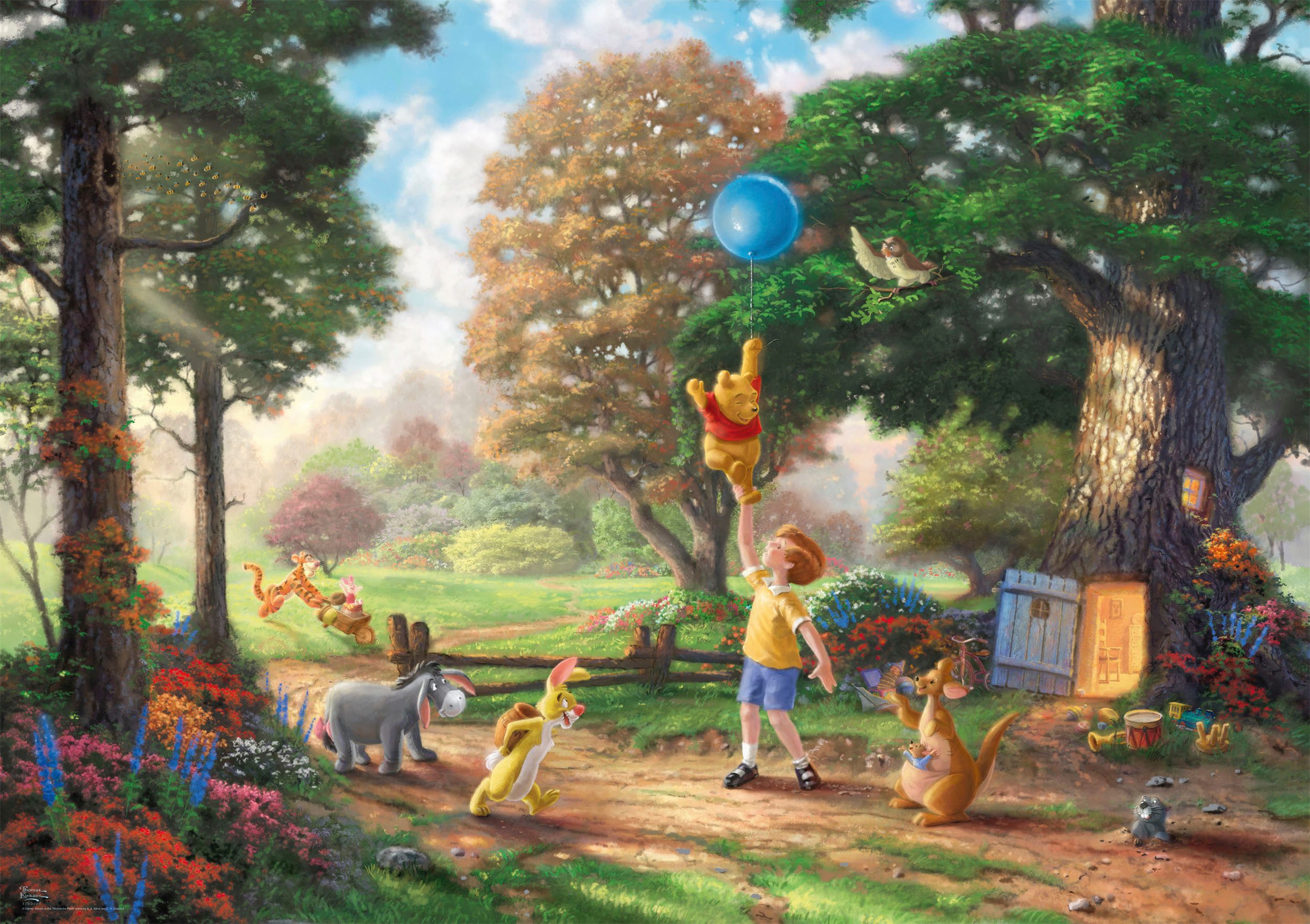Schmidt Spiele Puzzle Disney, Winnie Pooh II von Thomas Kinkade, 6000 Puzzl günstig online kaufen