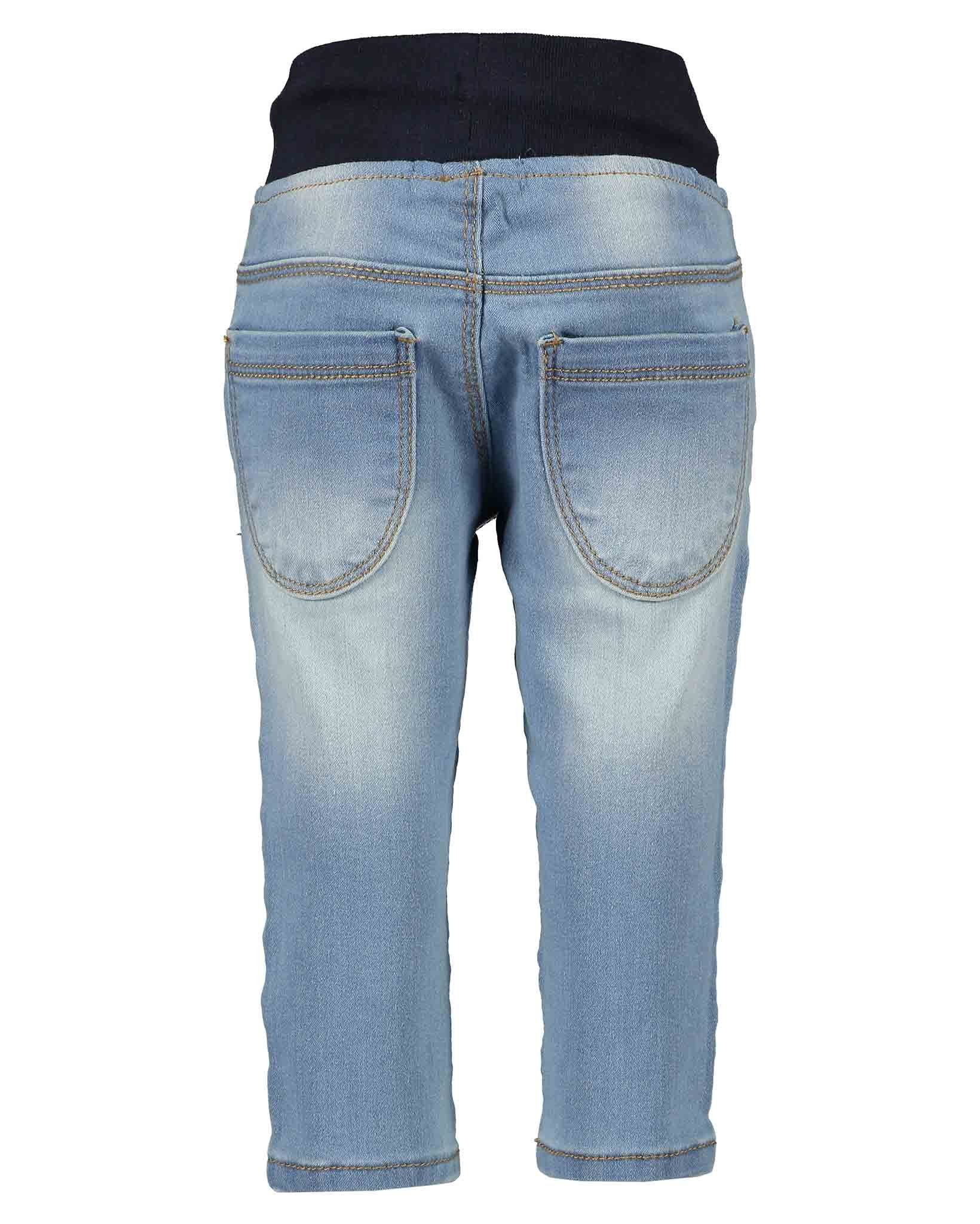 Blue Seven Skinny-fit-Jeans Blue Seven Baby Jeanshose mit "Katzen" Applikation