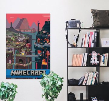 GB eye Poster Minecraft Poster World 61 x 91,5 cm