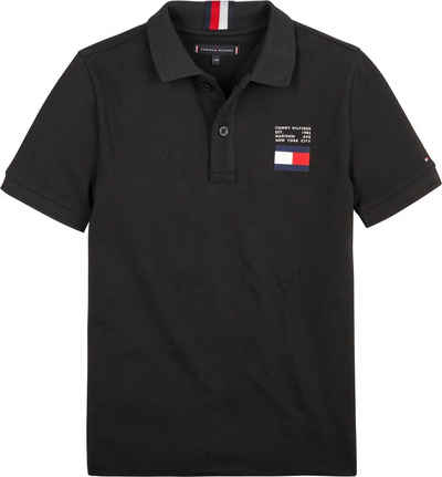 Tommy Hilfiger Poloshirt »TH FLAG POLO S/S« mit 2-Knopf-Form Polokragen