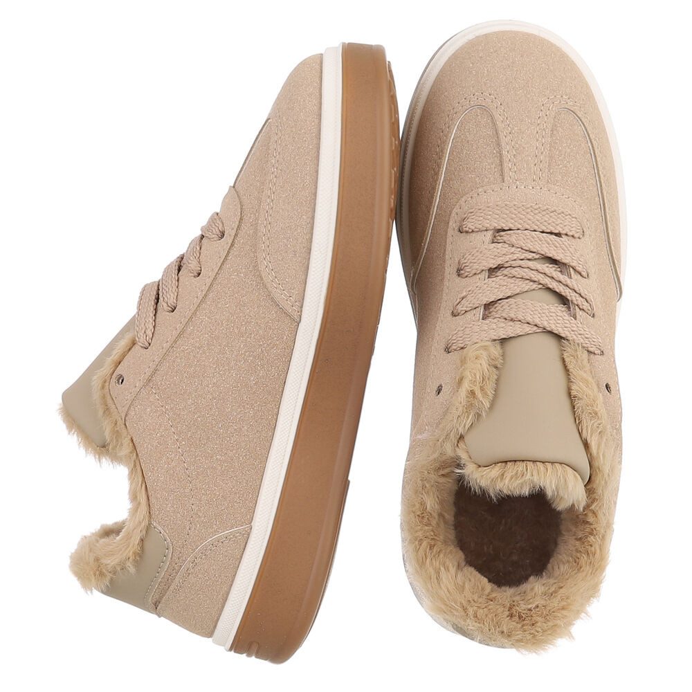 Ital-Design Damen Sneaker mit gepolstertem Schaftrand für Alltag Sneaker (9 günstig online kaufen