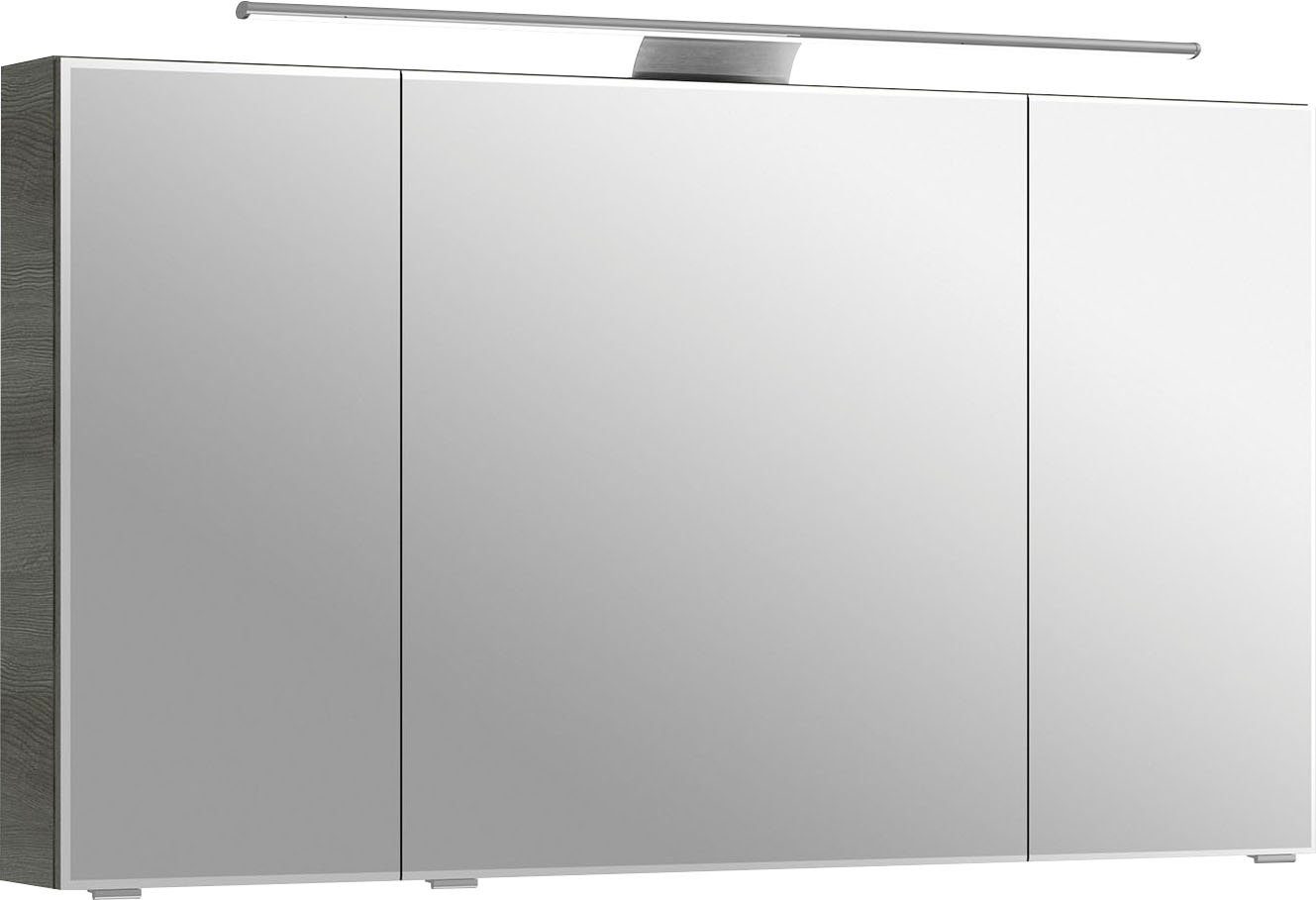 Saphir Spiegelschrank "6005 Sprint Badschrank, 3 Spiegeltüren, 6 Einlegeböd günstig online kaufen