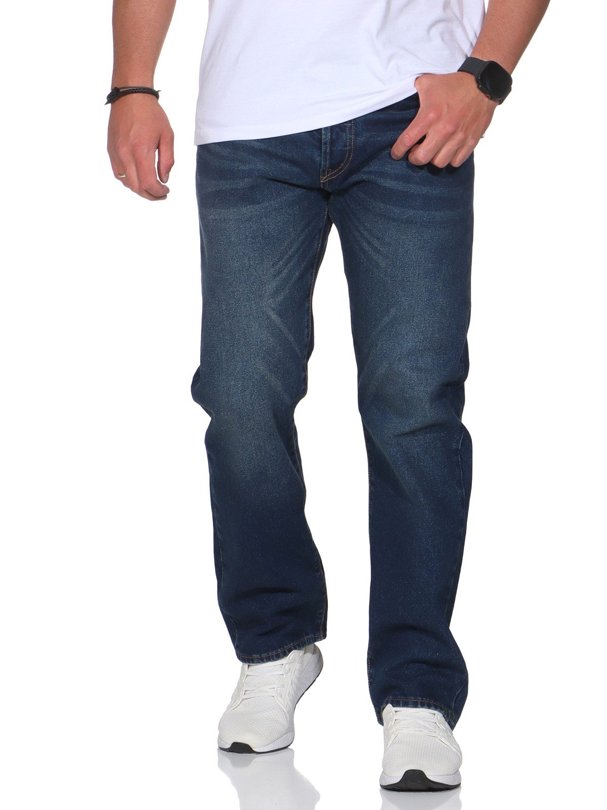 Levi's® Straight-Jeans Herren Jeans 501® LEVI'S ORIGINAL gerader Passform, robuster Denim 5-Pocket-Style – Bild 2 von 5