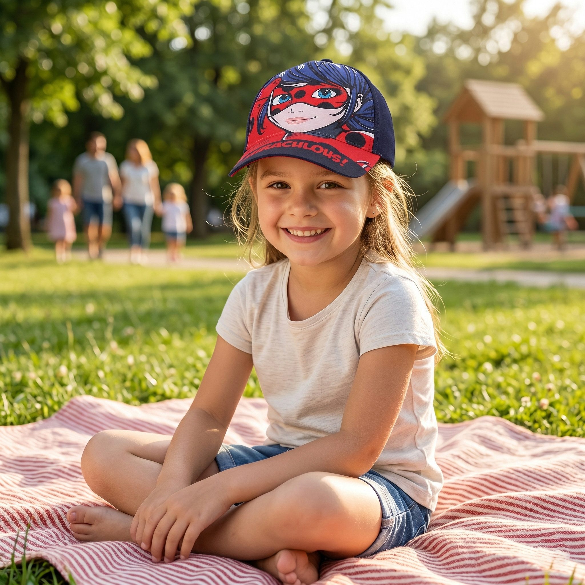 Miraculous - Ladybug Baseball Cap Miraculous Ladybug Kinder Baseball Kappe 52/54 cm Kopfumfang