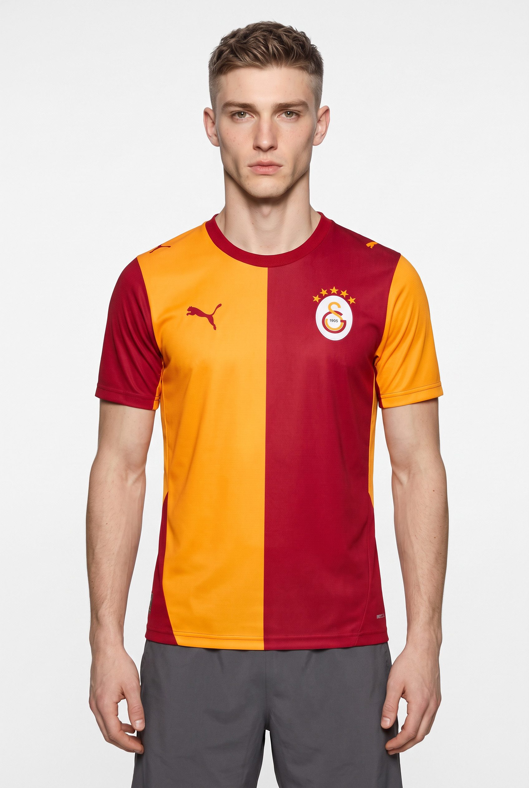 PUMA Fußballtrikot GSK HOME JERSEY REPLICA für Erwachsene, mit Kurzarm, atmungsaktiv, leicht, Regular Fit
