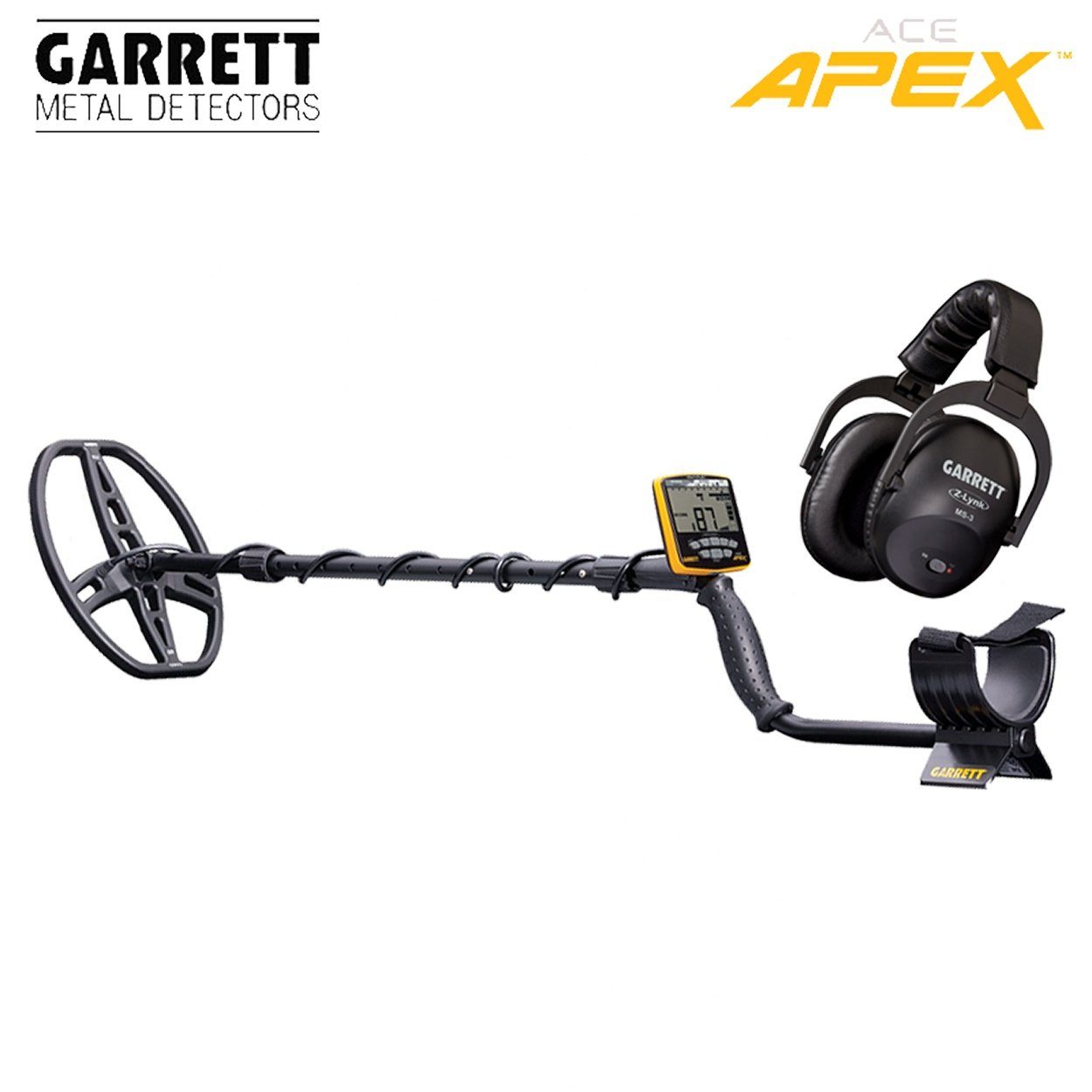 Metalldetektor APEX Ace Metalldetektor Garrett Garrett Pack) Raider (Wireless