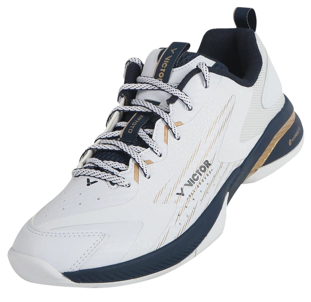 VICTOR Hallen-Indoorschuhe A970 TD AX weiss/navyblau Herren Badmintonschuh