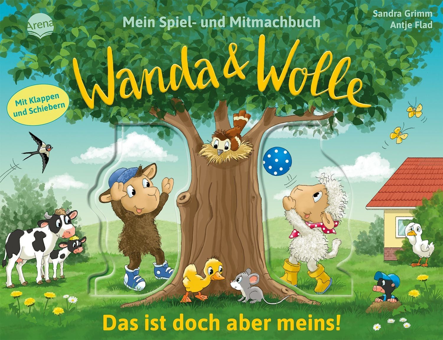 Mein Spiel- und Mitmachbuch – Wanda und Wolle. Das ist doch aber meins / Sandra Grimm