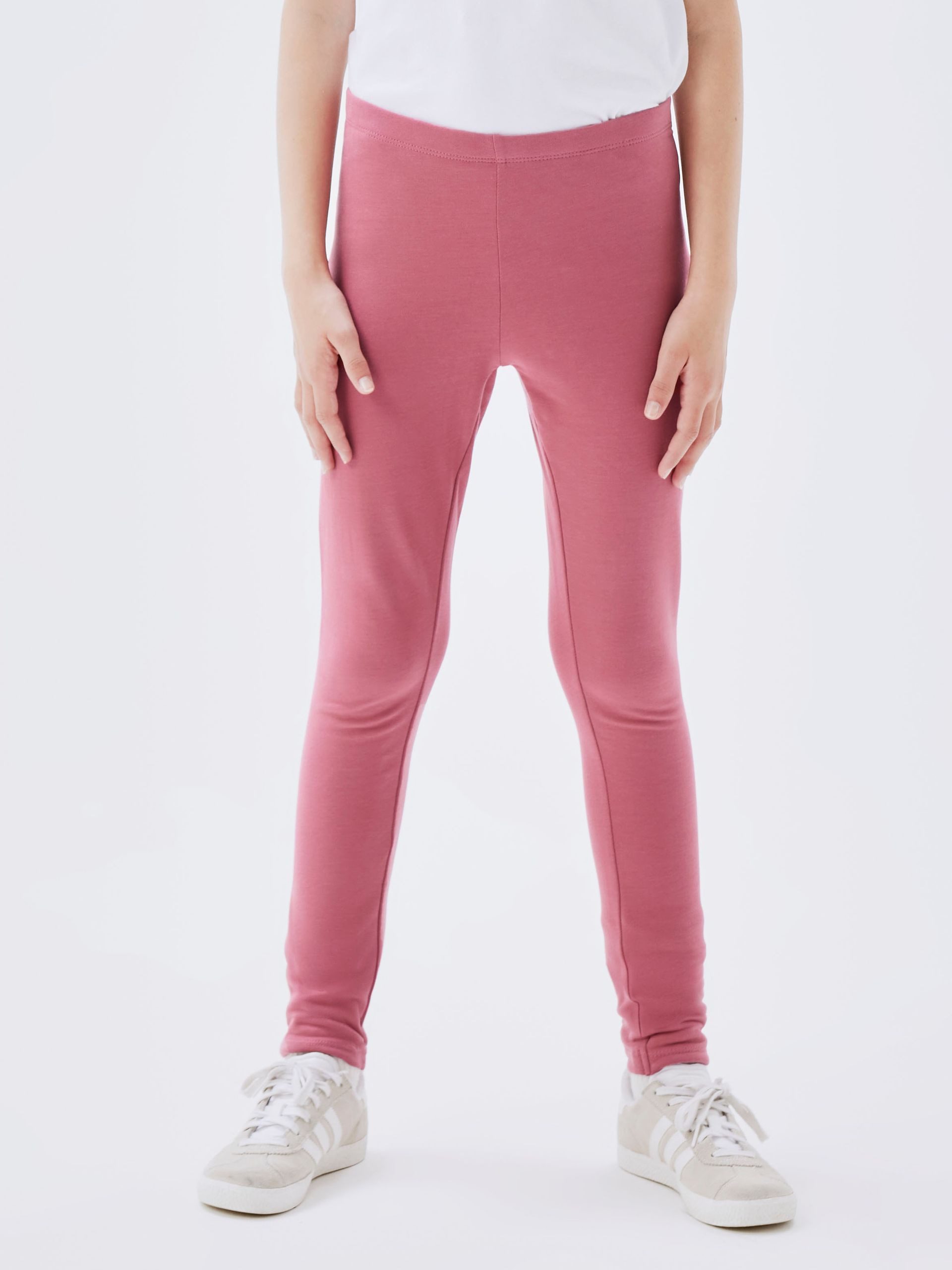 Name It Leggings NKFDAVINA SOLID SWE LEGGING BRU N