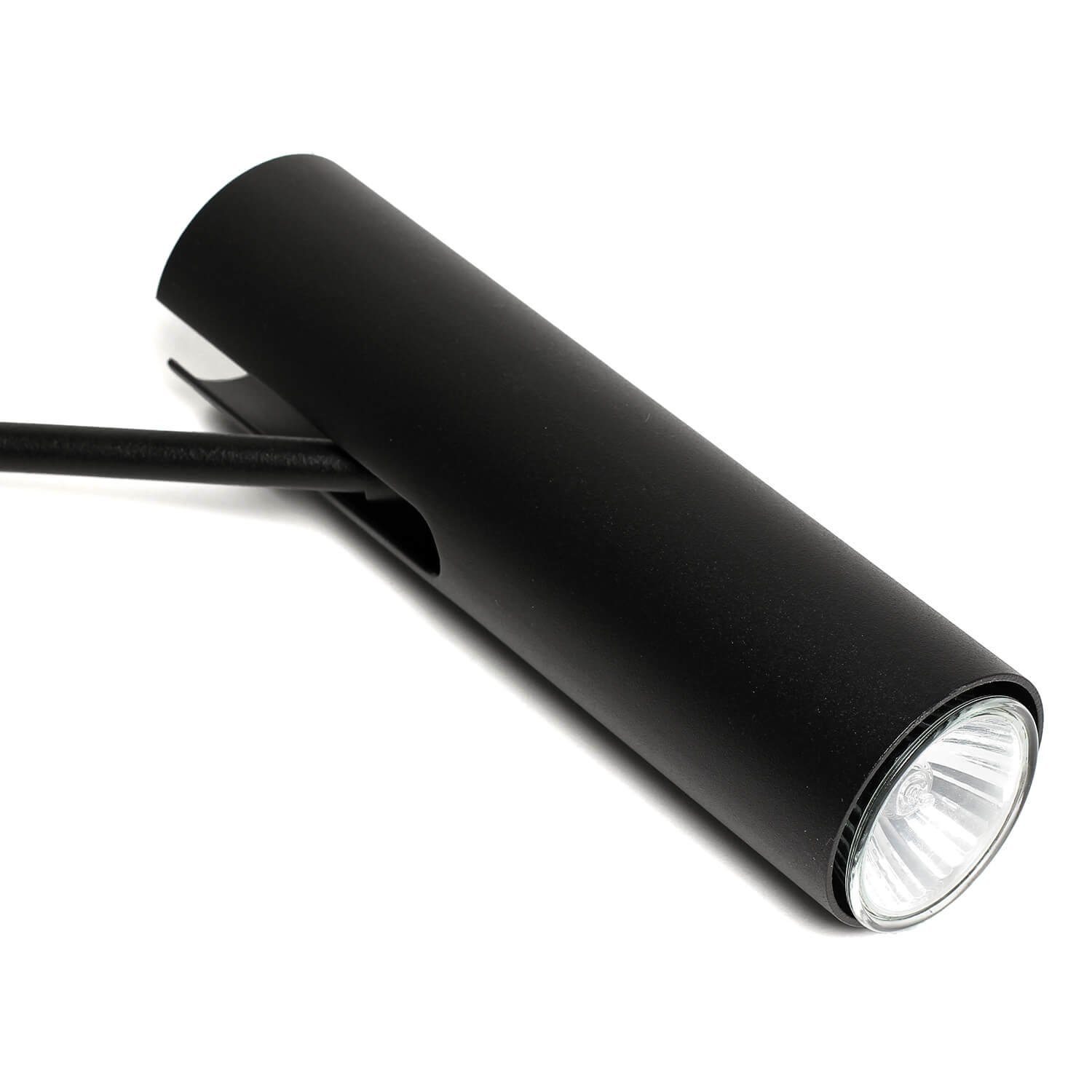 Flur Schwarz Leuchtmittel, Lampe Wandleuchte Licht-Erlebnisse Zugschalter Spot Wandlampe EYE, Moderne ohne Metall