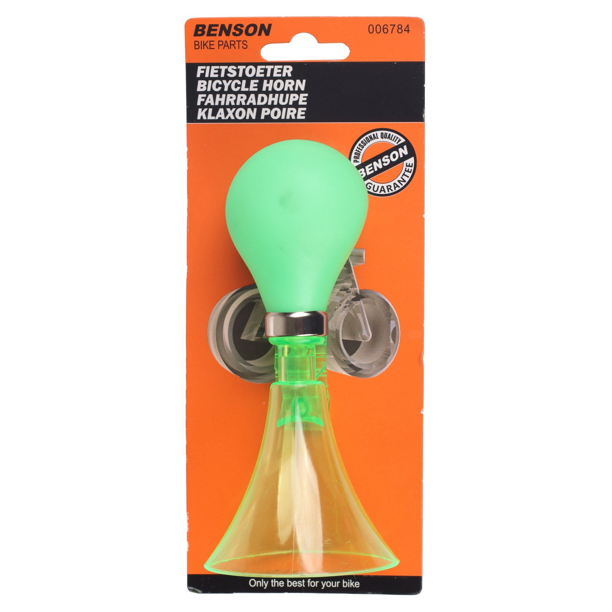 Fahrradklingel Fahrradklingel Fahrradhupe Ballhupe Kunststoff 222 mm Kinderhupe Grün